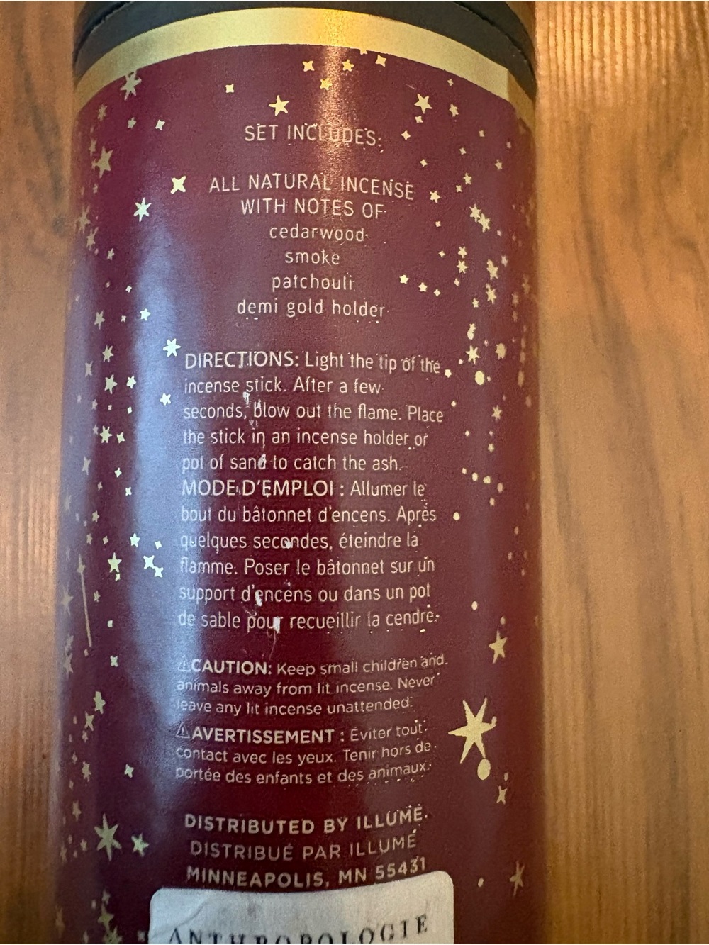 Anthropologie Starry Night Fireside Incense - Picture 4 of 5